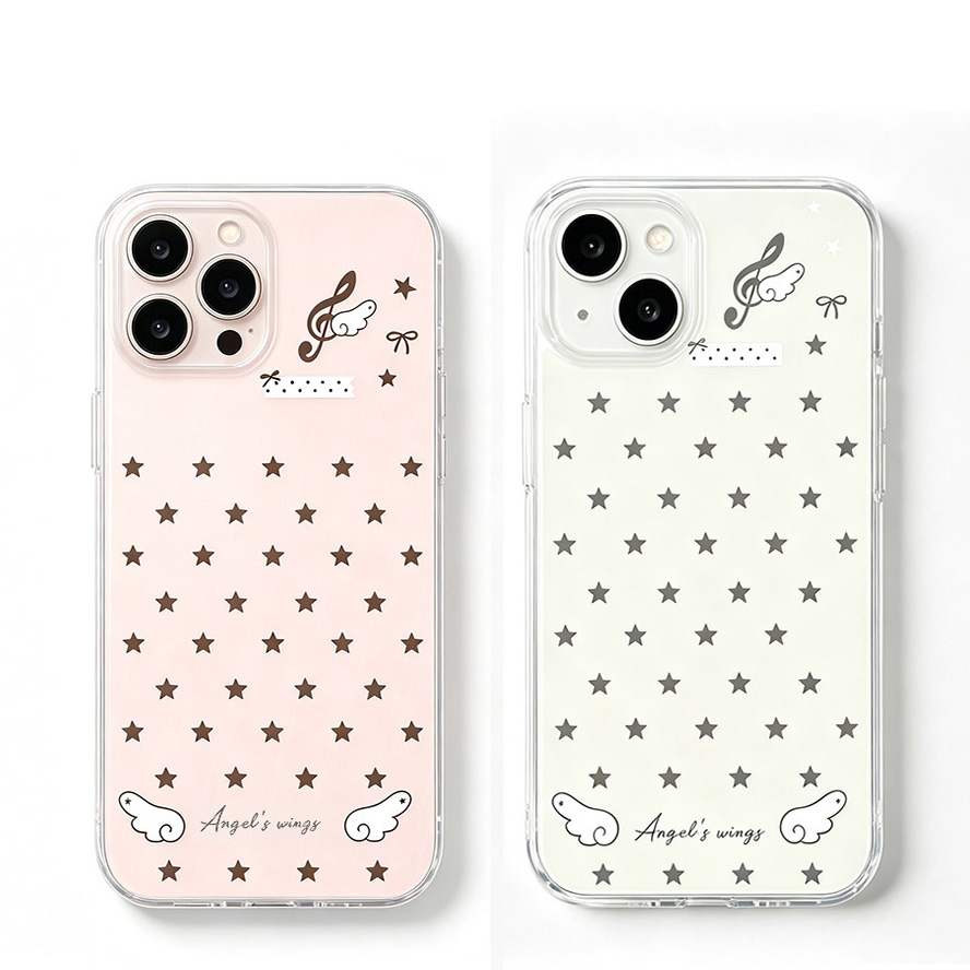 Vivo Y28 - Etui na telefon Angel Wings Stars
