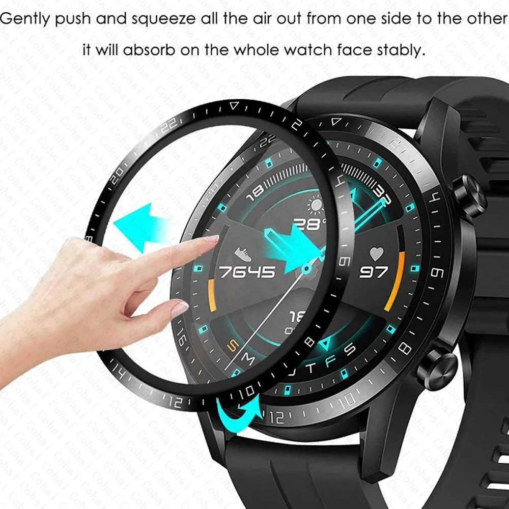 Titan Smartwatch Accessories - Szkło Hartowane 20D z Zaokrąglonymi Krawędziami