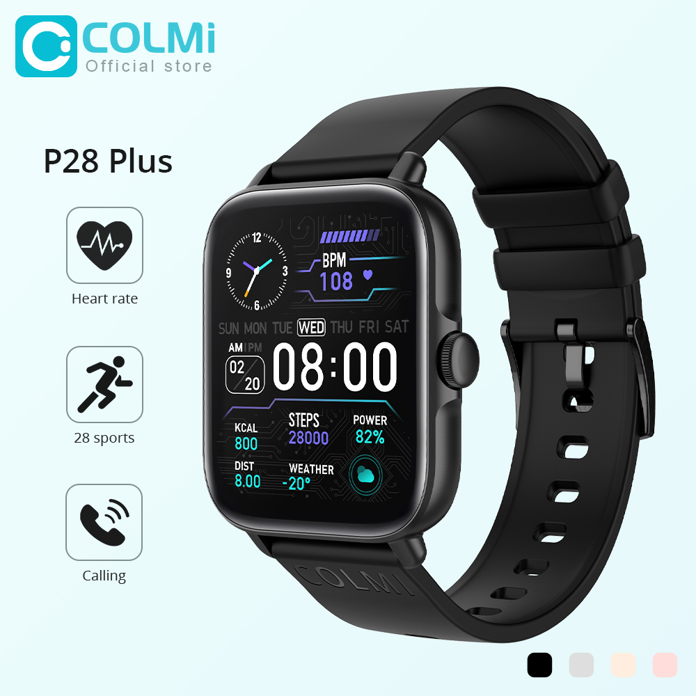 Smartwatch Face - COLMI P28 Plus Bluetooth Odbieranie połączeń