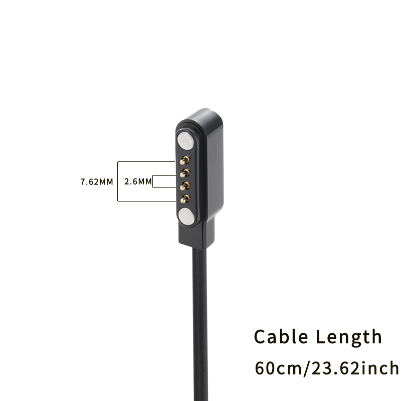 4-pinowy magnetyczny kabel USB – Smartwatch X18 recenzja i cena