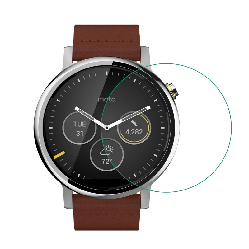 Folia ochronna ze szkła hartow – Motorola Smartwatch Accessories recenzja i cena