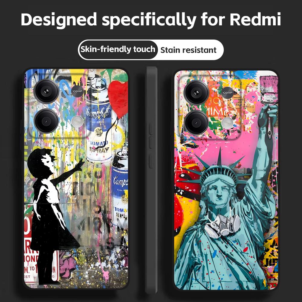 Etui na telefon Banksy Graffit – Xiaomi Redmi Note 13 recenzja i cena
