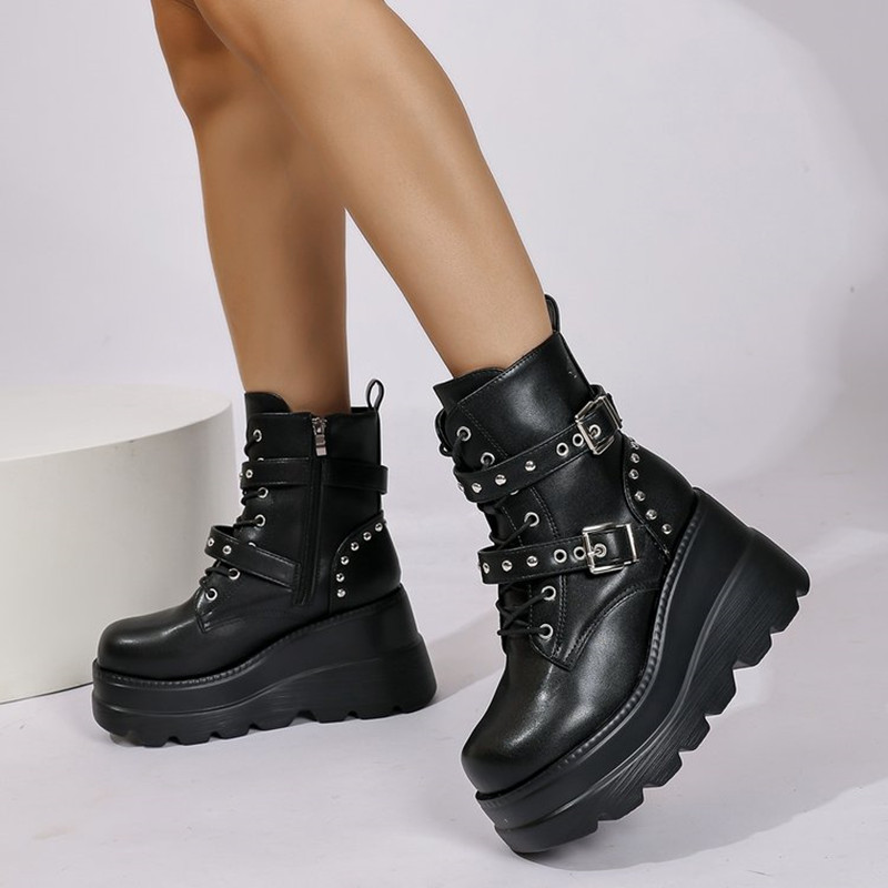 Damskie skórzane botki do kost – Leather Classic Strap recenzja i cena