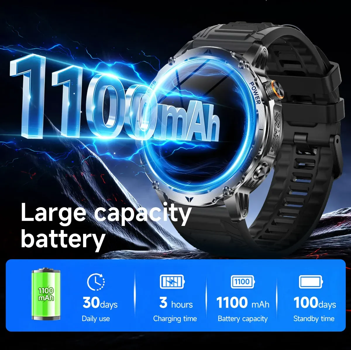 Smartwatch T-Rex 3 Military Gr – Smartwatch M Active recenzja i cena
