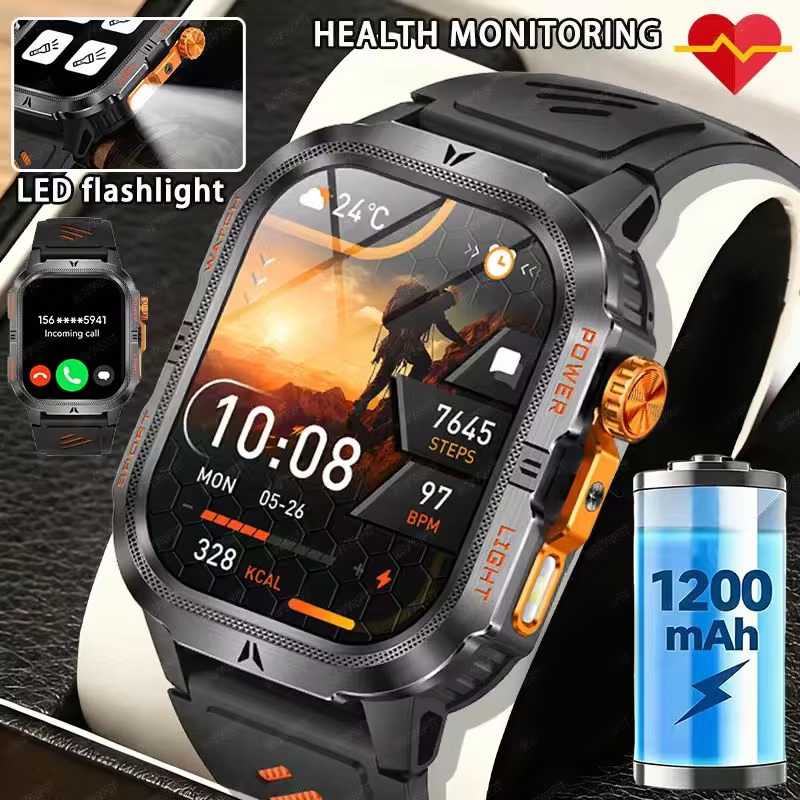 Wytrzymały wojskowy smartwatch – Smartwatch M Active recenzja i cena