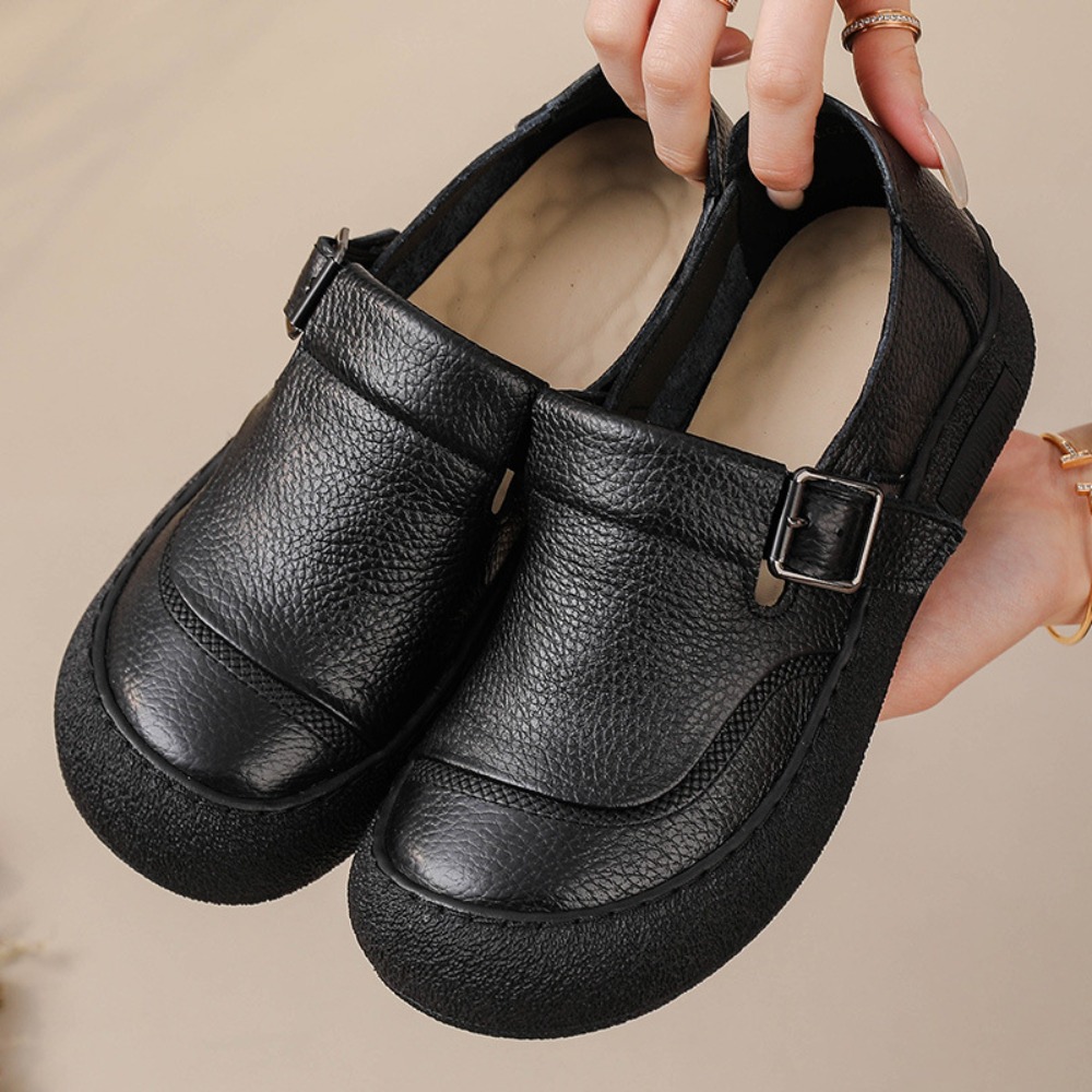 Damskie buty codzienne na wios – Leather Classic Strap recenzja i cena