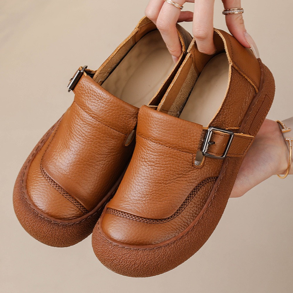 Damskie buty codzienne na wios – Leather Classic Strap recenzja i cena