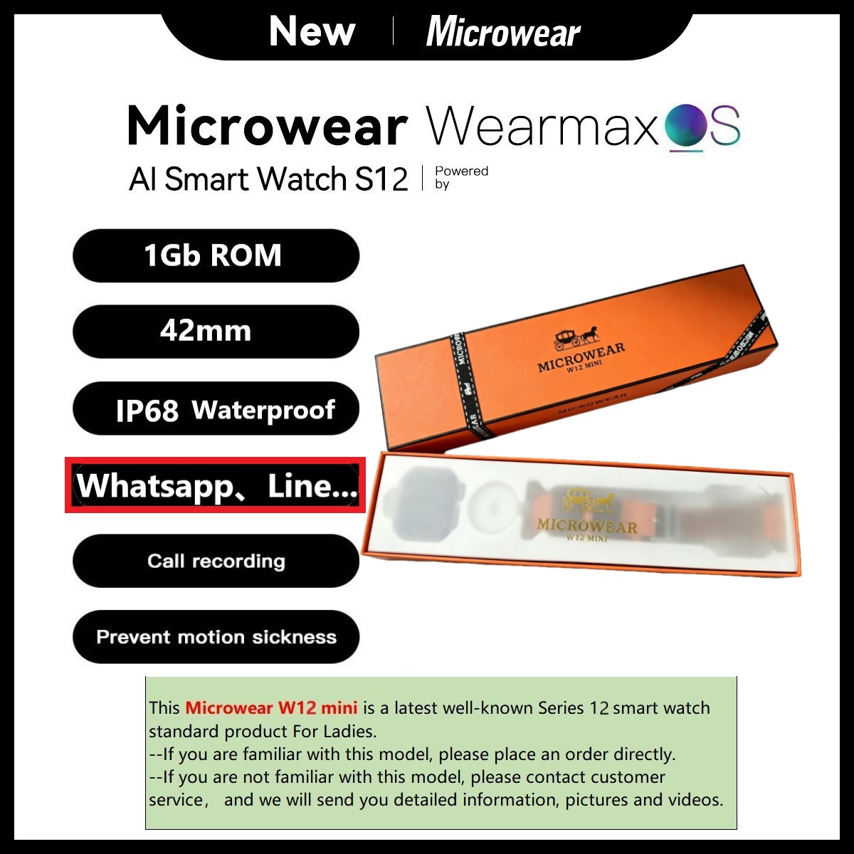 Microwear W12mini W11mini Watc – Smartwatch M Active recenzja i cena
