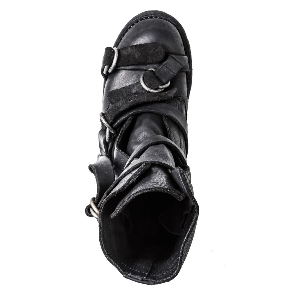 Męskie skórzane buty motocyklo – Leather Classic Strap recenzja i cena